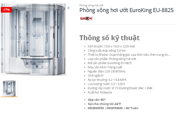 Lắp đặt phòng tắm xông hơi an toàn và giá rẻ tại TP.HCM - Hà Nội