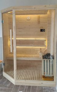 kích thước phòng xông hơi 2 người